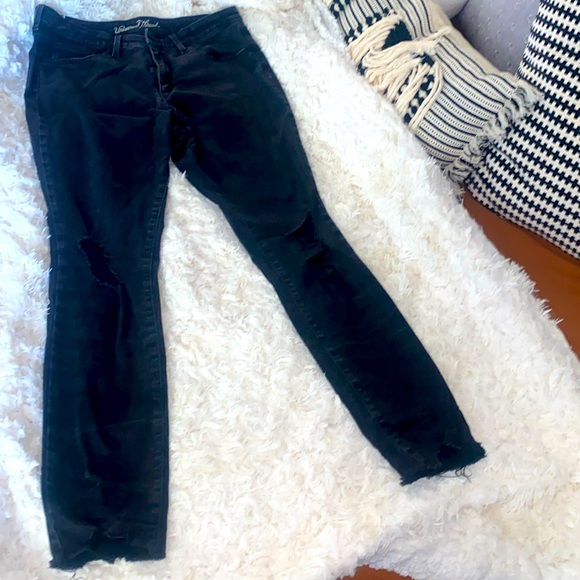 Faded Black Denim Universal Threads - Picture 1 of 5